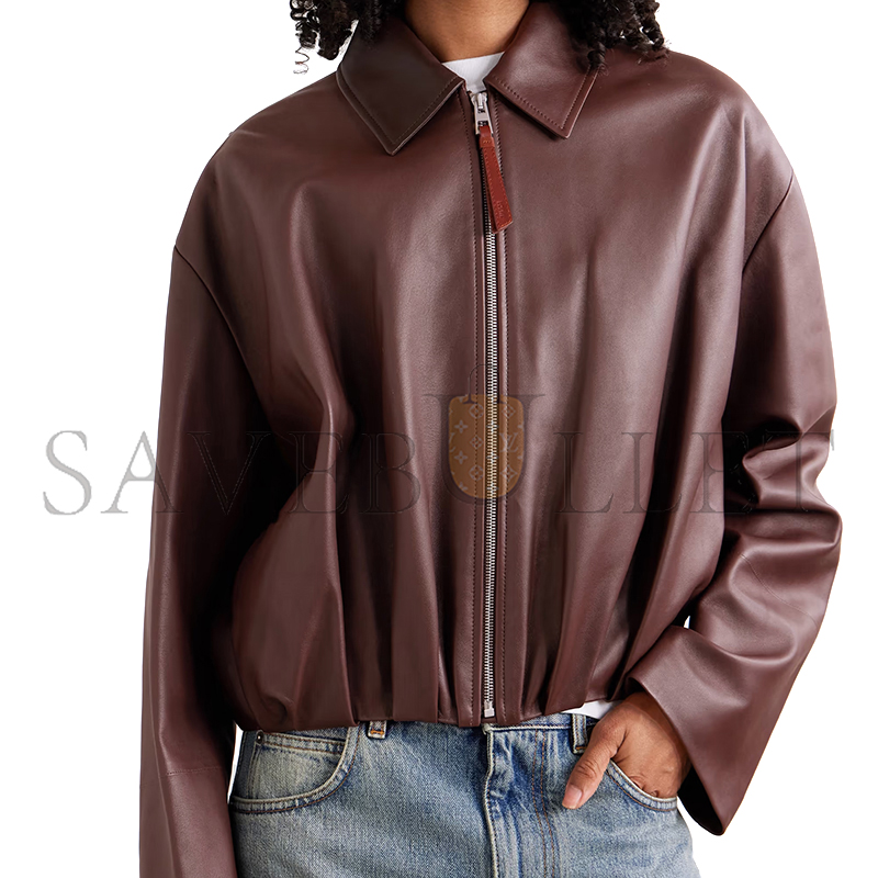 LOEWE BALLOON LEATHER JACKET LOEWE BALLOON LEATHER JACKET